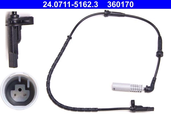 ATE 24.0711-5162.3 Sensor, wheel speed