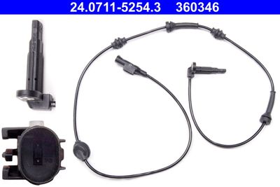 Sensor, wheel speed ATE 24.0711-5254.3