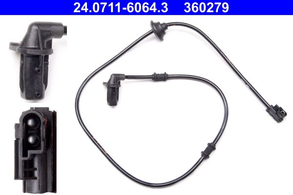 ATE 24.0711-6064.3 Sensor, wheel speed