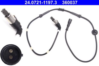 Sensor, wheel speed ATE 24.0721-1197.3