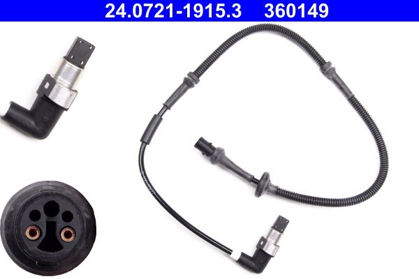 ATE 24.0721-1915.3 Sensor, wheel speed