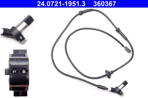 ATE 24.0721-1951.3 Sensor, wheel speed