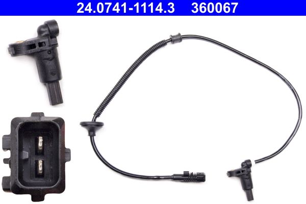 ATE 24.0741-1114.3 Sensor, wheel speed