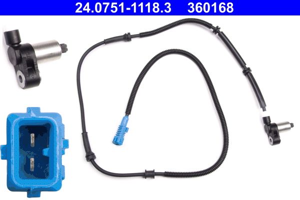 ATE 24.0751-1118.3 Sensor, wheel speed