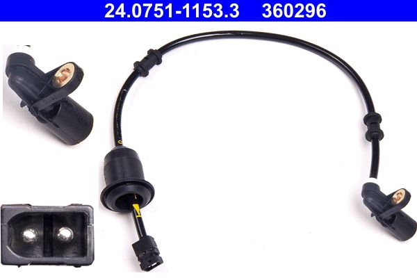 ATE 24.0751-1153.3 Sensor, wheel speed