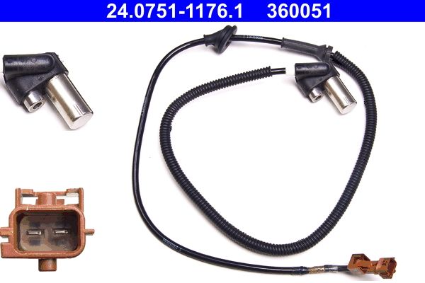 ATE 24.0751-1176.1 Sensor, wheel speed