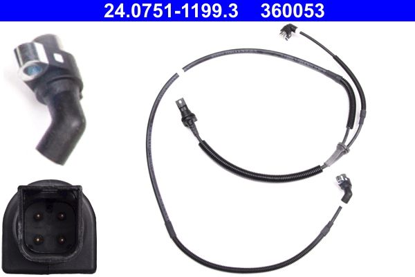 ATE 24.0751-1199.3 Sensor, wheel speed