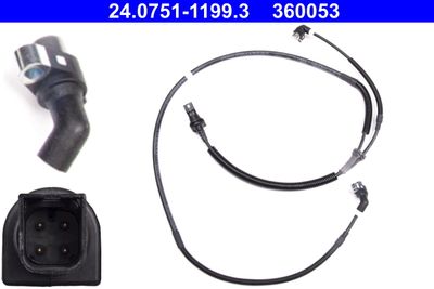 Sensor, wheel speed ATE 24.0751-1199.3