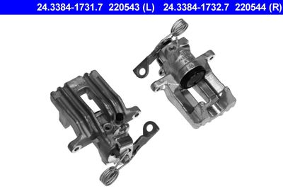 Brake Caliper ATE 24.3384-1732.7