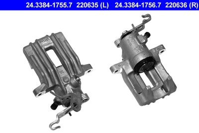 Brake Caliper ATE 24.3384-1756.7