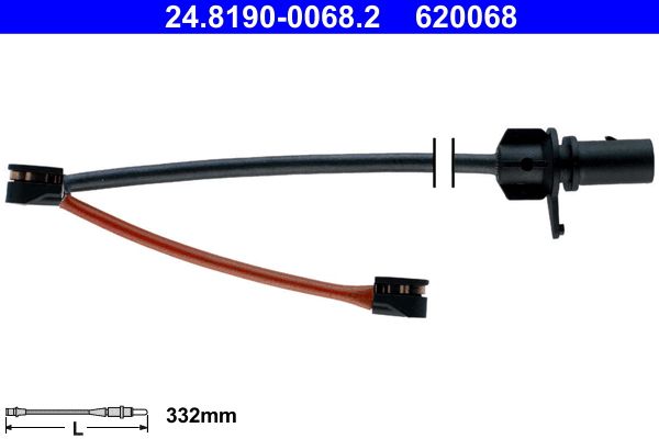 ATE 24.8190-0068.2 Warning Contact, brake pad wear
