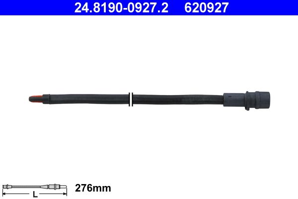 ATE 24.8190-0927.2 Warning Contact, brake pad wear