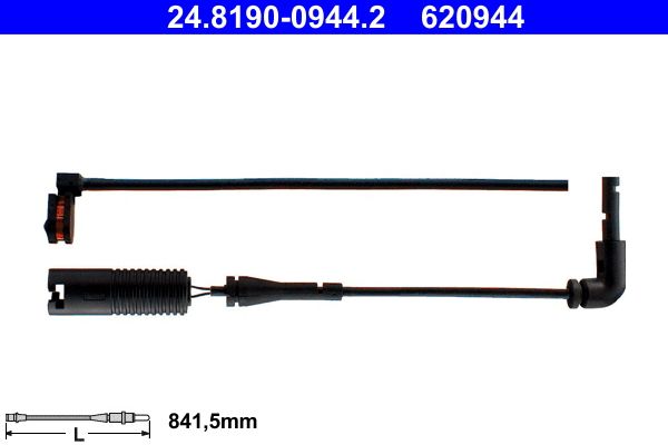 ATE 24.8190-0944.2 Warning Contact, brake pad wear