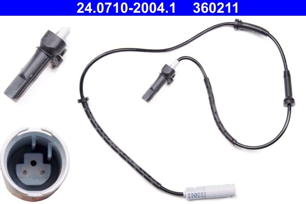 ATE 24.0710-2004.1 Sensor, wheel speed