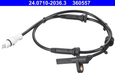 Sensor, wheel speed ATE 24.0710-2036.3