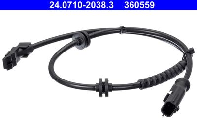 Sensor, wheel speed ATE 24.0710-2038.3