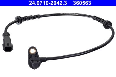 Sensor, wheel speed ATE 24.0710-2042.3
