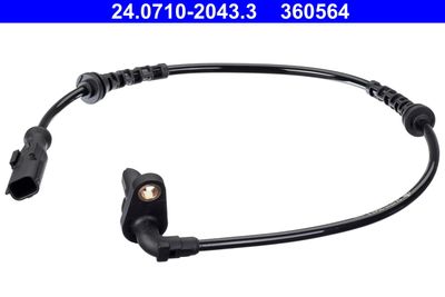 Sensor, wheel speed ATE 24.0710-2043.3