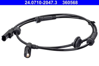 Sensor, wheel speed ATE 24.0710-2047.3