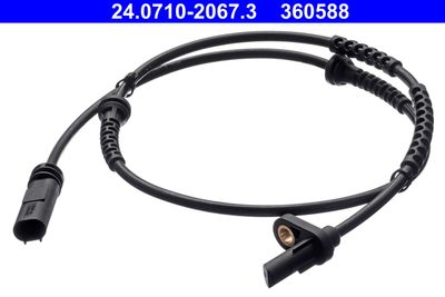 Sensor, wheel speed ATE 24.0710-2067.3
