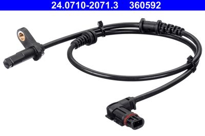 Sensor, wheel speed ATE 24.0710-2071.3