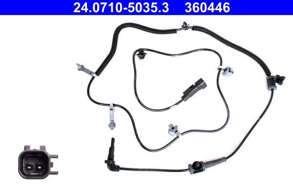 ATE 24.0710-5035.3 Sensor, wheel speed