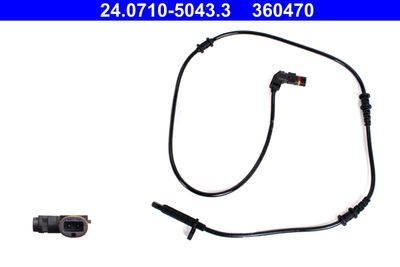Sensor, wheel speed ATE 24.0710-5043.3
