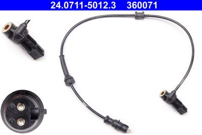 Sensor, wheel speed ATE 24.0711-5012.3