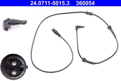 Sensor, wheel speed ATE 24.0711-5015.3