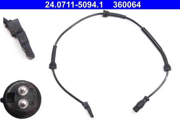 ATE 24.0711-5094.1 Sensor, wheel speed