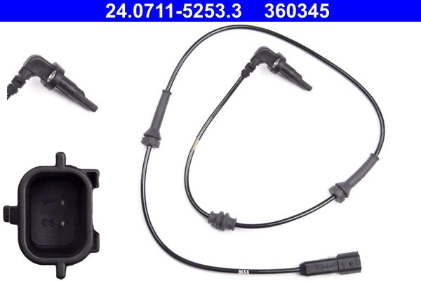ATE 24.0711-5253.3 Sensor, wheel speed