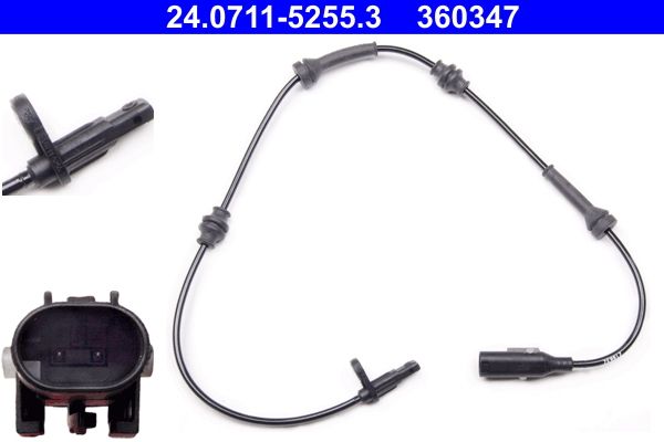 ATE 24.0711-5255.3 Sensor, wheel speed