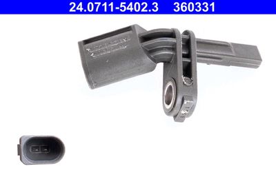 Sensor, wheel speed ATE 24.0711-5402.3