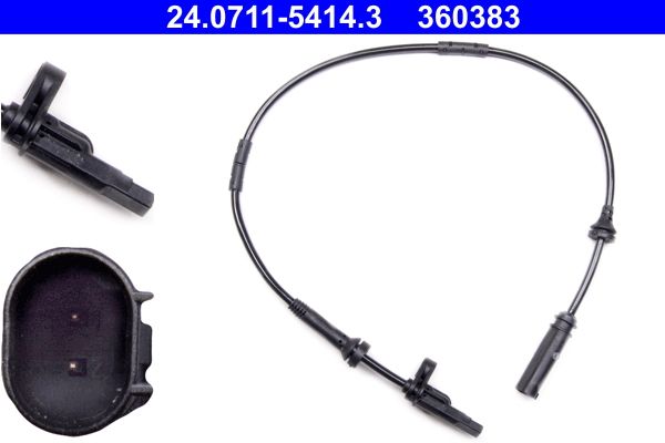 ATE 24.0711-5414.3 Sensor, wheel speed