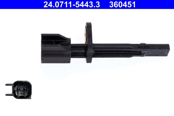 ATE 24.0711-5443.3 Sensor, wheel speed