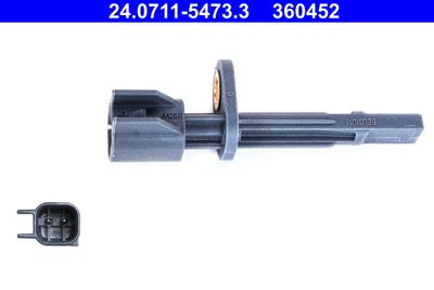 Sensor, wheel speed ATE 24.0711-5473.3