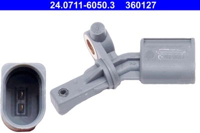 Sensor, wheel speed ATE 24.0711-6050.3