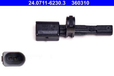 Sensor, wheel speed ATE 24.0711-6230.3