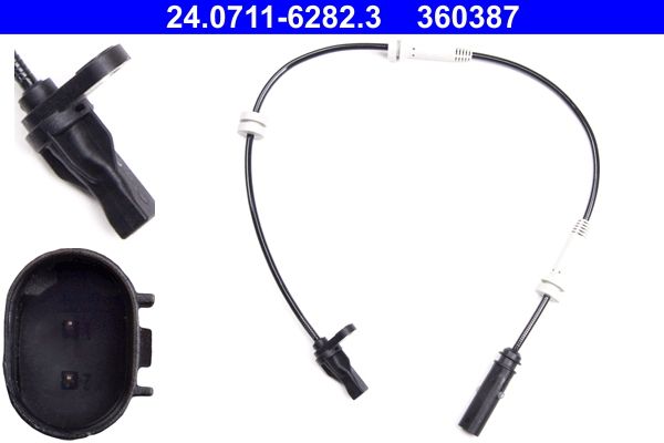 ATE 24.0711-6282.3 Sensor, wheel speed