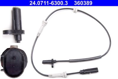Sensor, wheel speed ATE 24.0711-6300.3