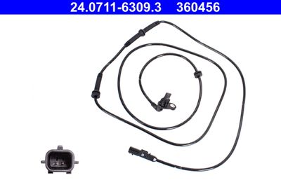 Sensor, wheel speed ATE 24.0711-6309.3
