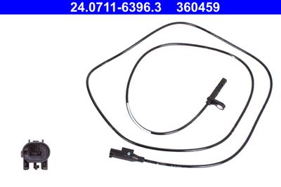 Sensor, wheel speed ATE 24.0711-6396.3