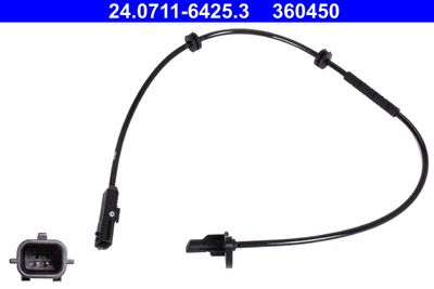 Sensor, wheel speed ATE 24.0711-6425.3