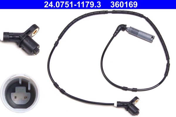 ATE 24.0751-1179.3 Sensor, wheel speed