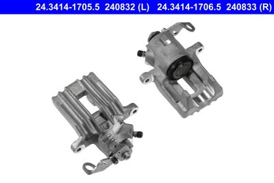 Brake Caliper ATE 24.3414-1705.5