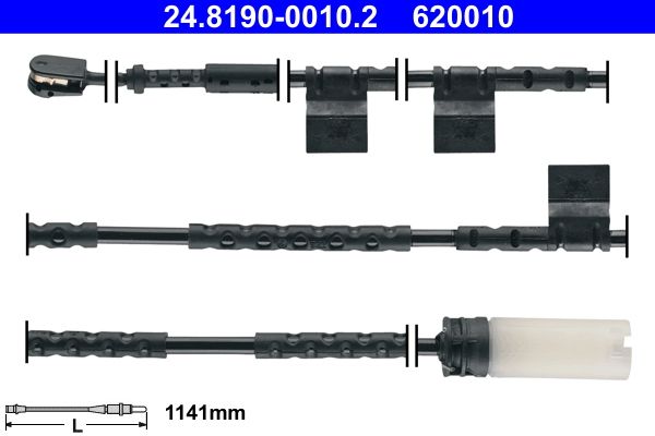 ATE 24.8190-0010.2 Warning Contact, brake pad wear