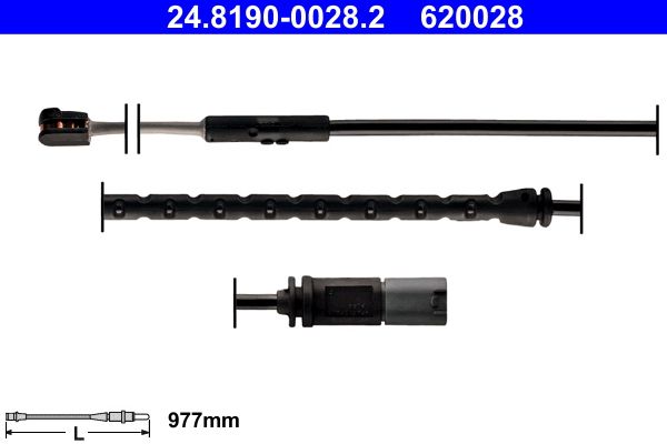 ATE 24.8190-0028.2 Warning Contact, brake pad wear