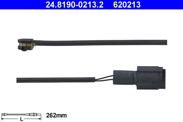 ATE 24.8190-0213.2 Warning Contact, brake pad wear