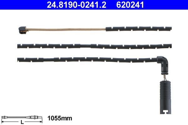 ATE 24.8190-0241.2 Warning Contact, brake pad wear