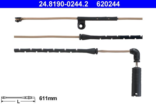 ATE 24.8190-0244.2 Warning Contact, brake pad wear